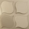 Ekena Millwork 19 5/8in. W x 19 5/8in. H Clover EnduraWall Decorative 3D Wall Panel Covers 2.67 Sq. Ft. WP20X20CVECE - alternate 1